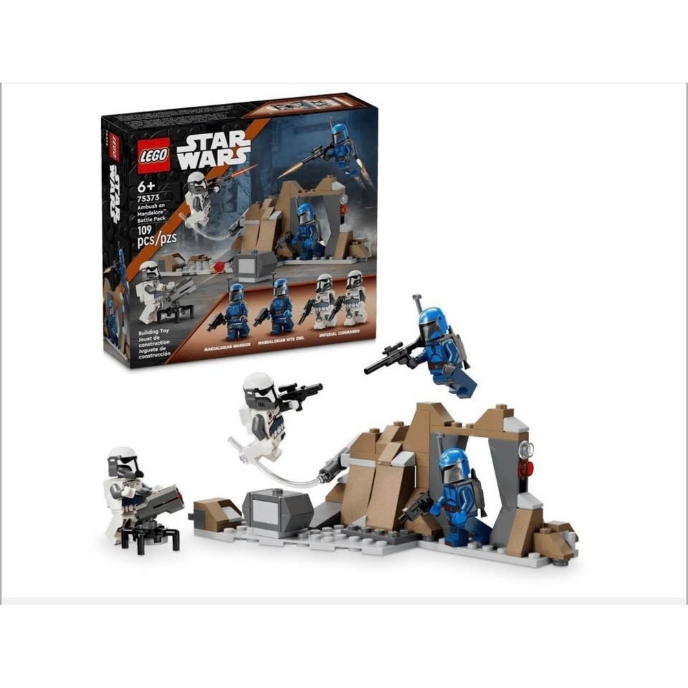 Lego Star Wars Ambush on Mandalore Battle Pack Building Set Minifig 75373